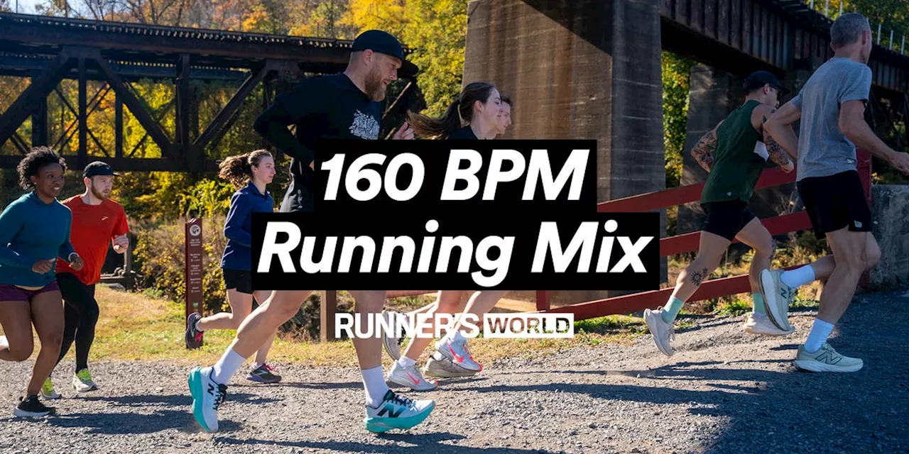 New Running Playlist for 2025: 160 BPM