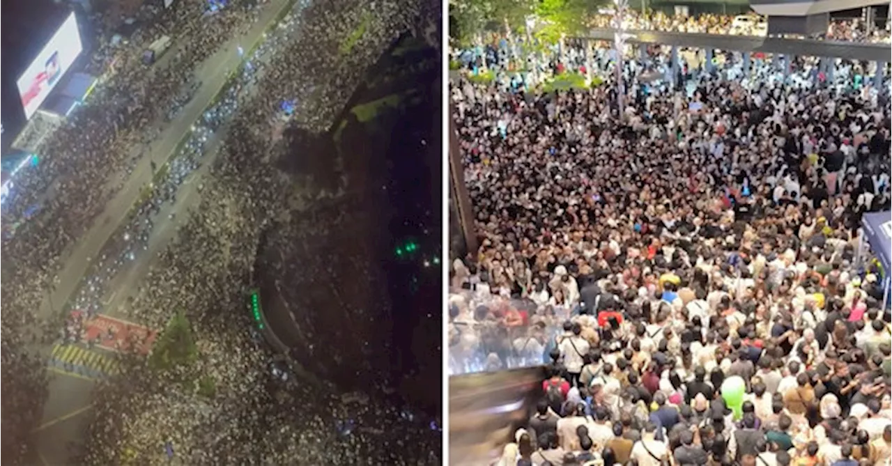 Massive New Year's Eve Crowd in Kuala Lumpur Leaves Malaysians Astonished