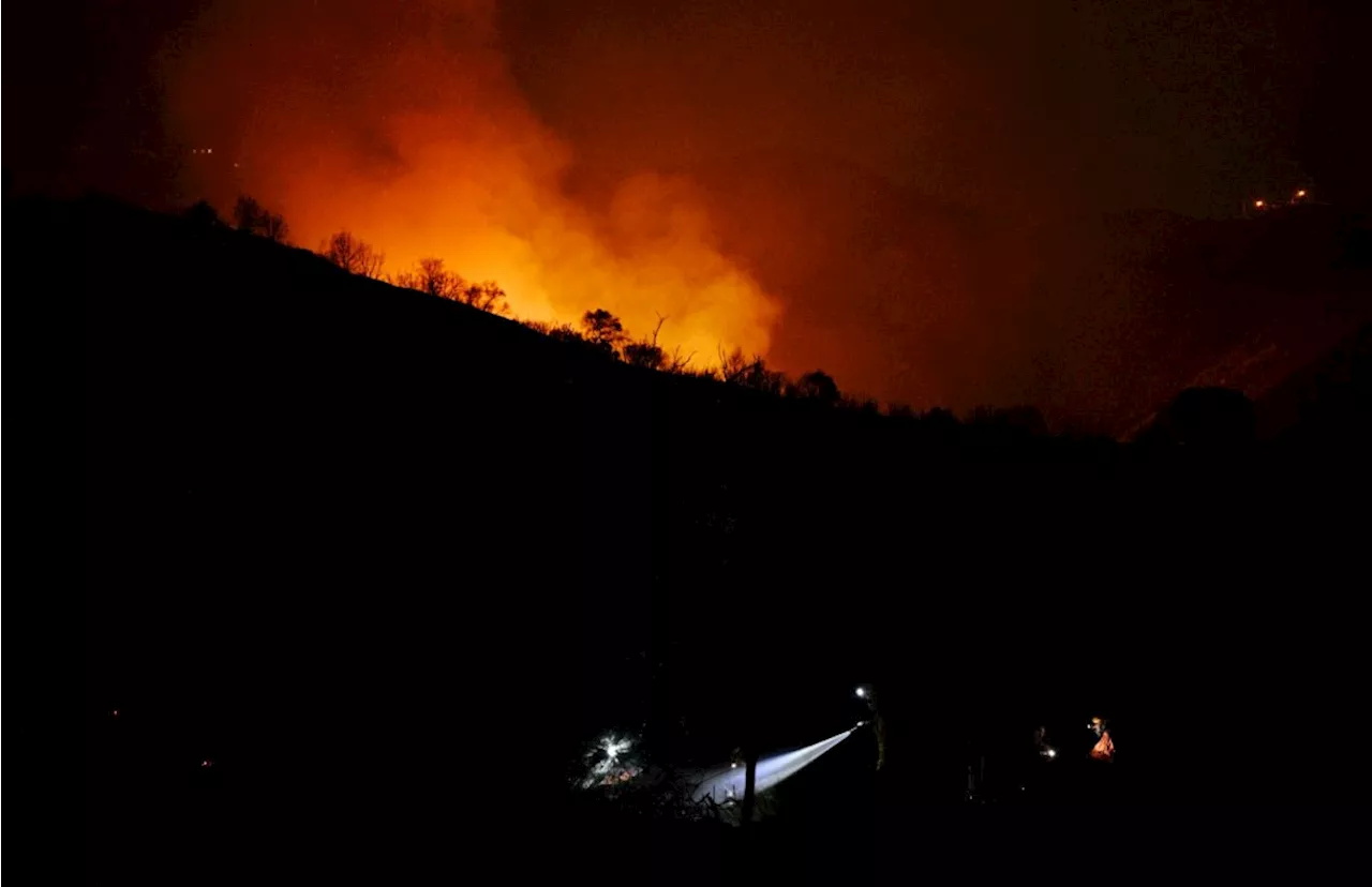 Brush fire in remote Otay Mountain area is 20 percent contained