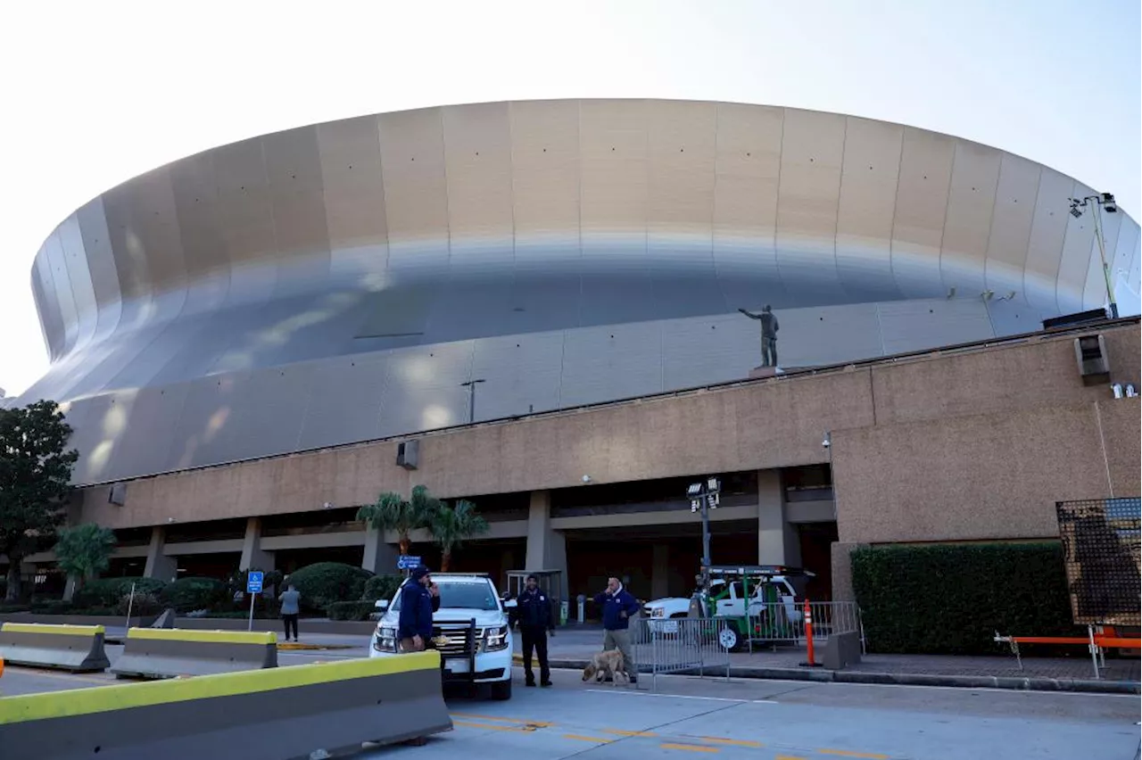 Superdome re-opens from lockdown for the Sugar Bowl CFP quarterfinal between Georgia and Notre Dame