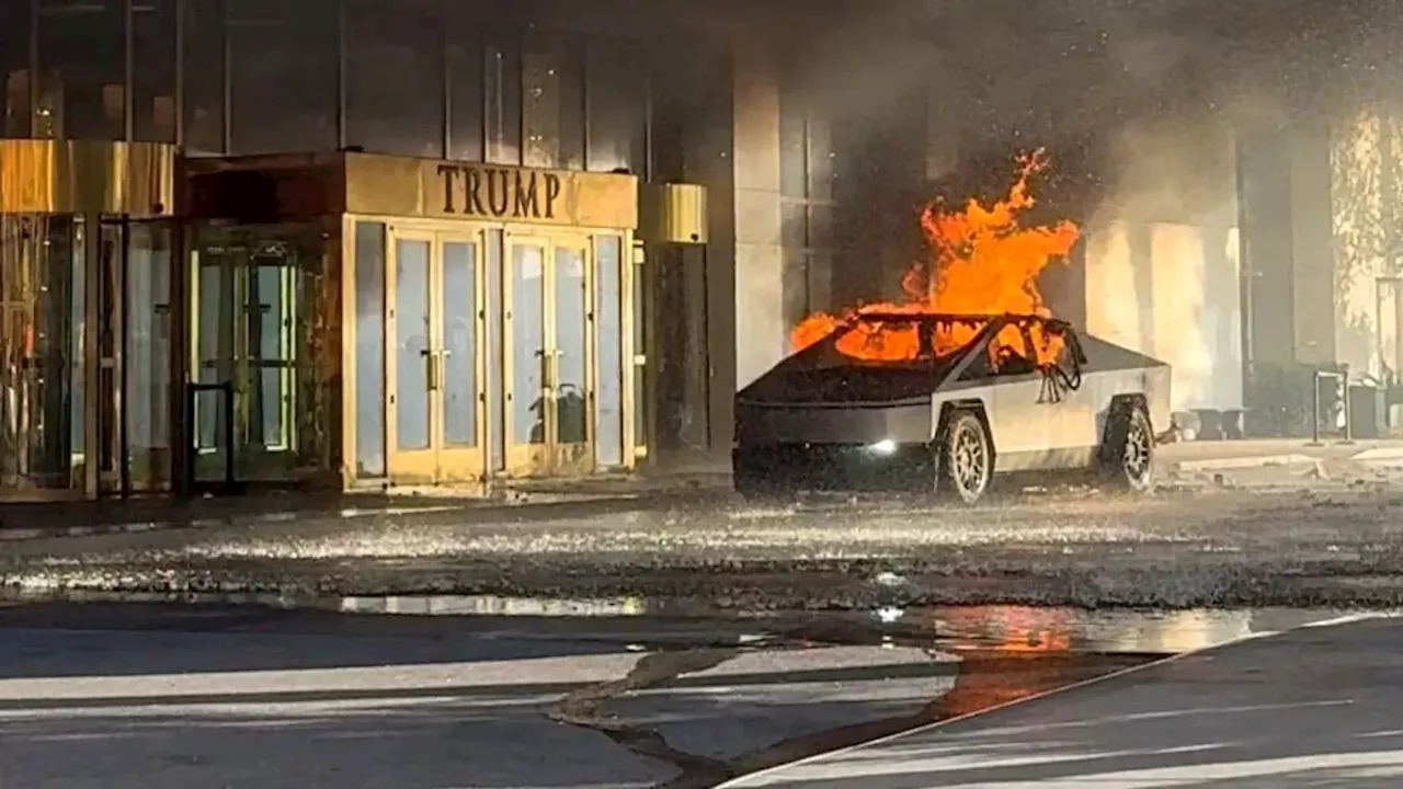 Las Vegas'ta Teslas'ta Patlama ve Terörist Saldırısı