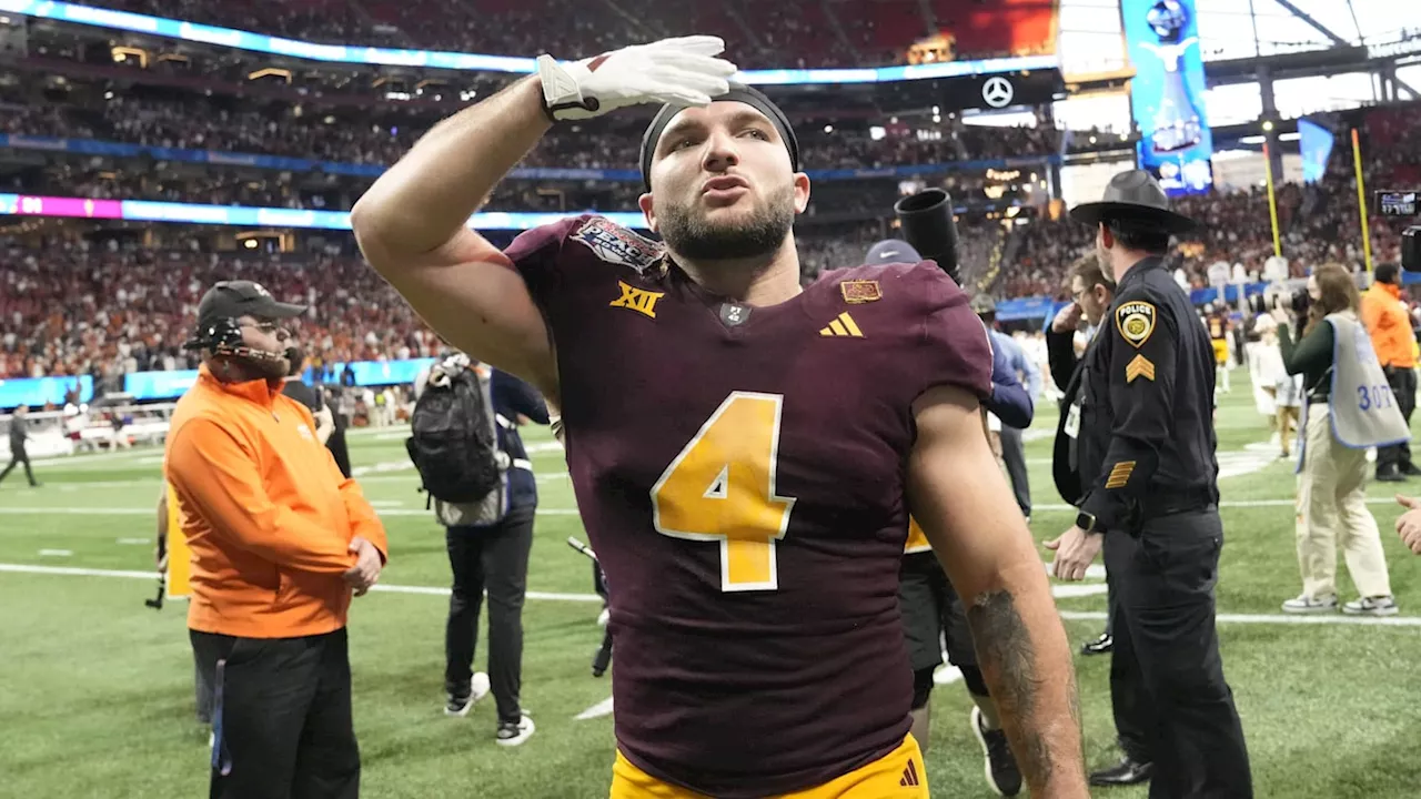 Arizona State's Cam Skattebo Earns MVP Honors in Heartbreaking Peach Bowl Loss