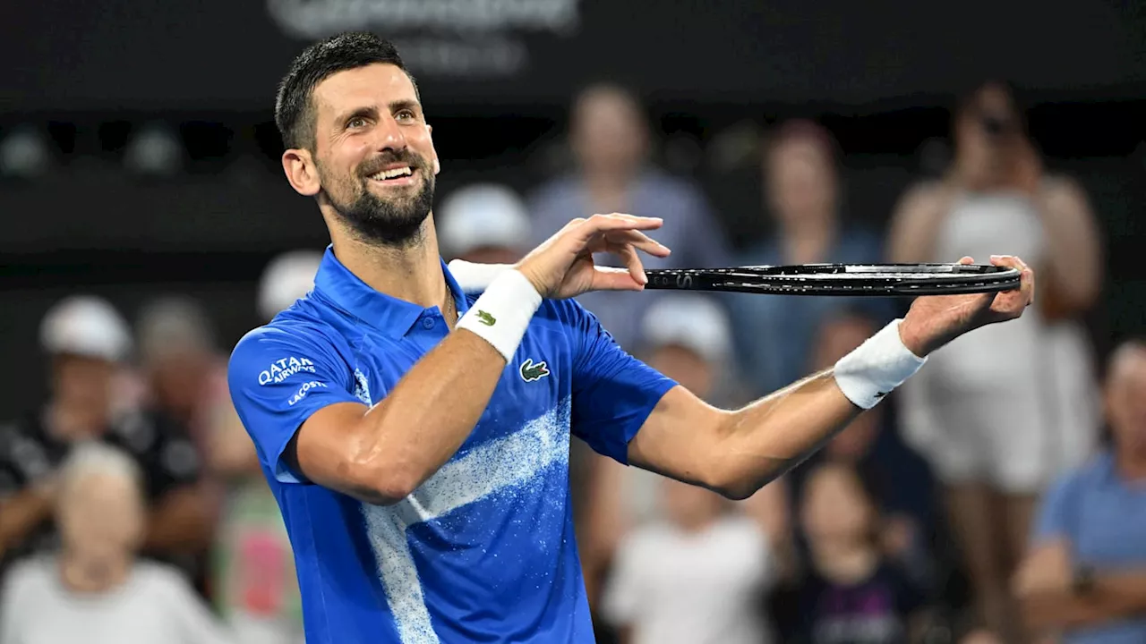 Djokovic Dominates Monfils, Jokes About Rivalry