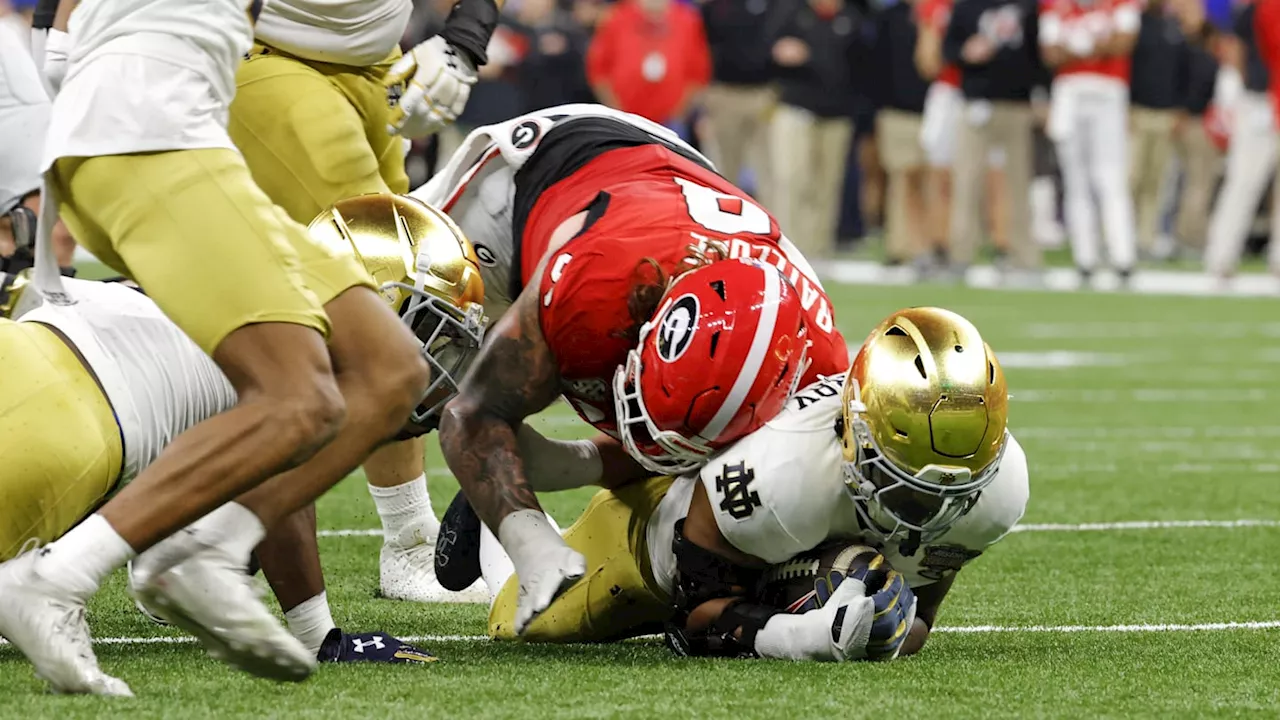 Notre Dame's Defense and Leonard's Legs Lead to Upset Victory Over Georgia