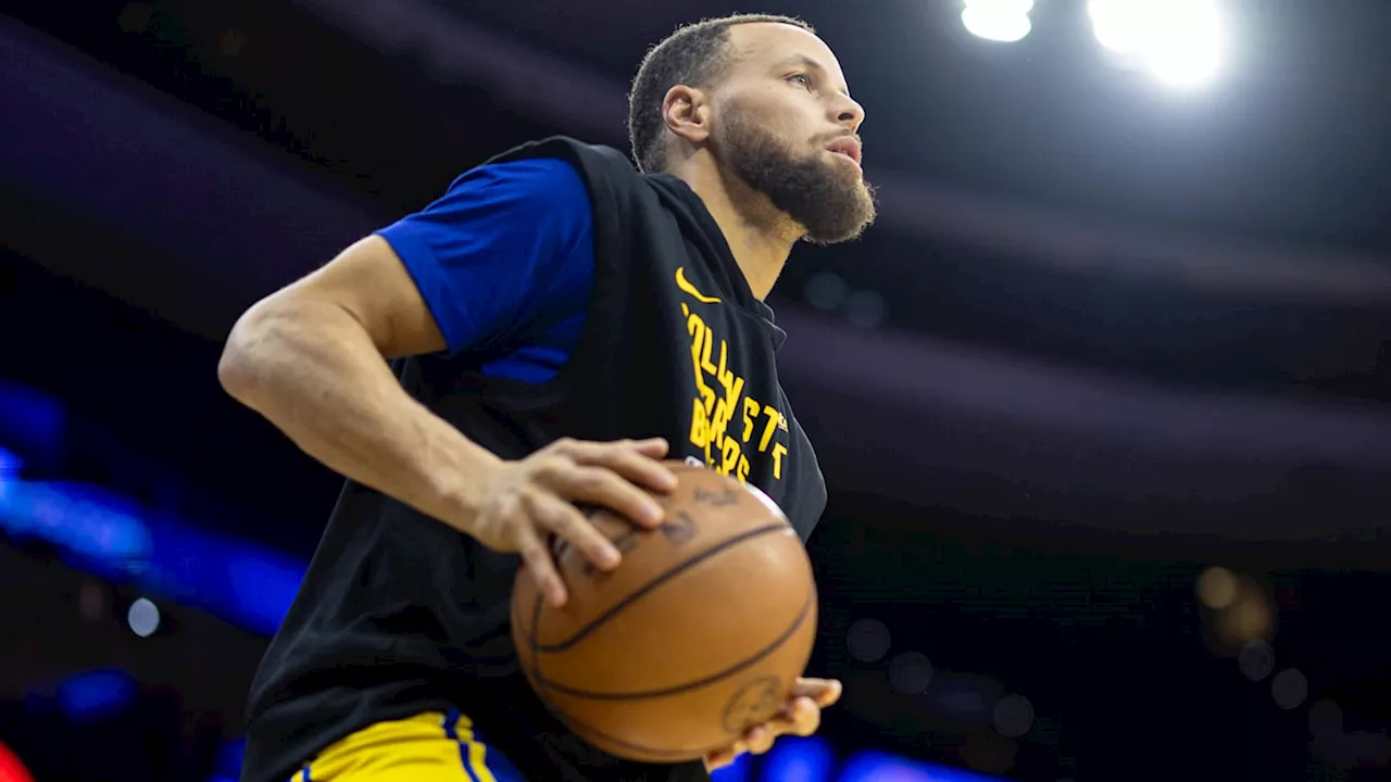 Steph Curry Questionable for Warriors vs. Sixers