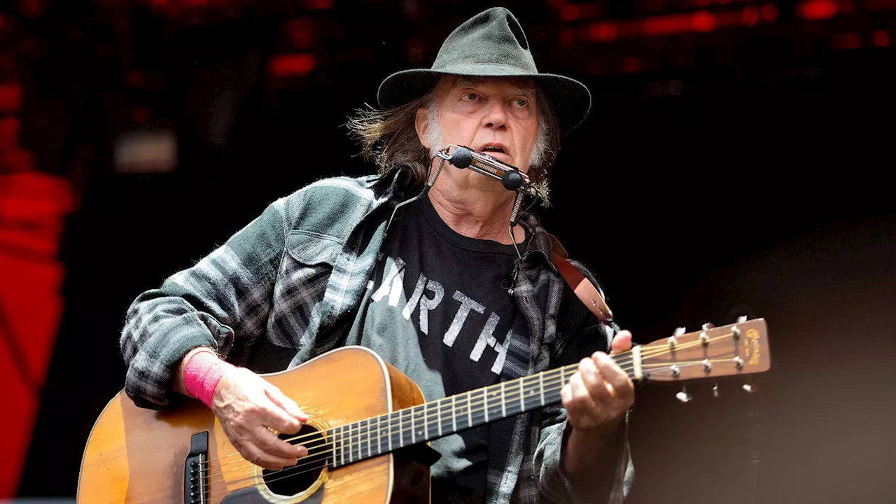 Neil Young Pulls Out of Glastonbury Citing 'Corporate Control' 