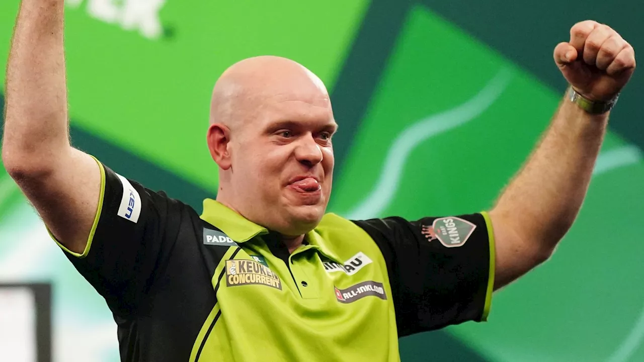 Van Gerwen dismisses Dobey's 'nonsense' comments ahead of World Darts Championship semi-final