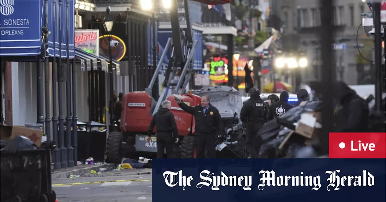 New Orleans attack updates LIVE: Multiple fatalities after truck ploughs into New Orleans NYE crowd