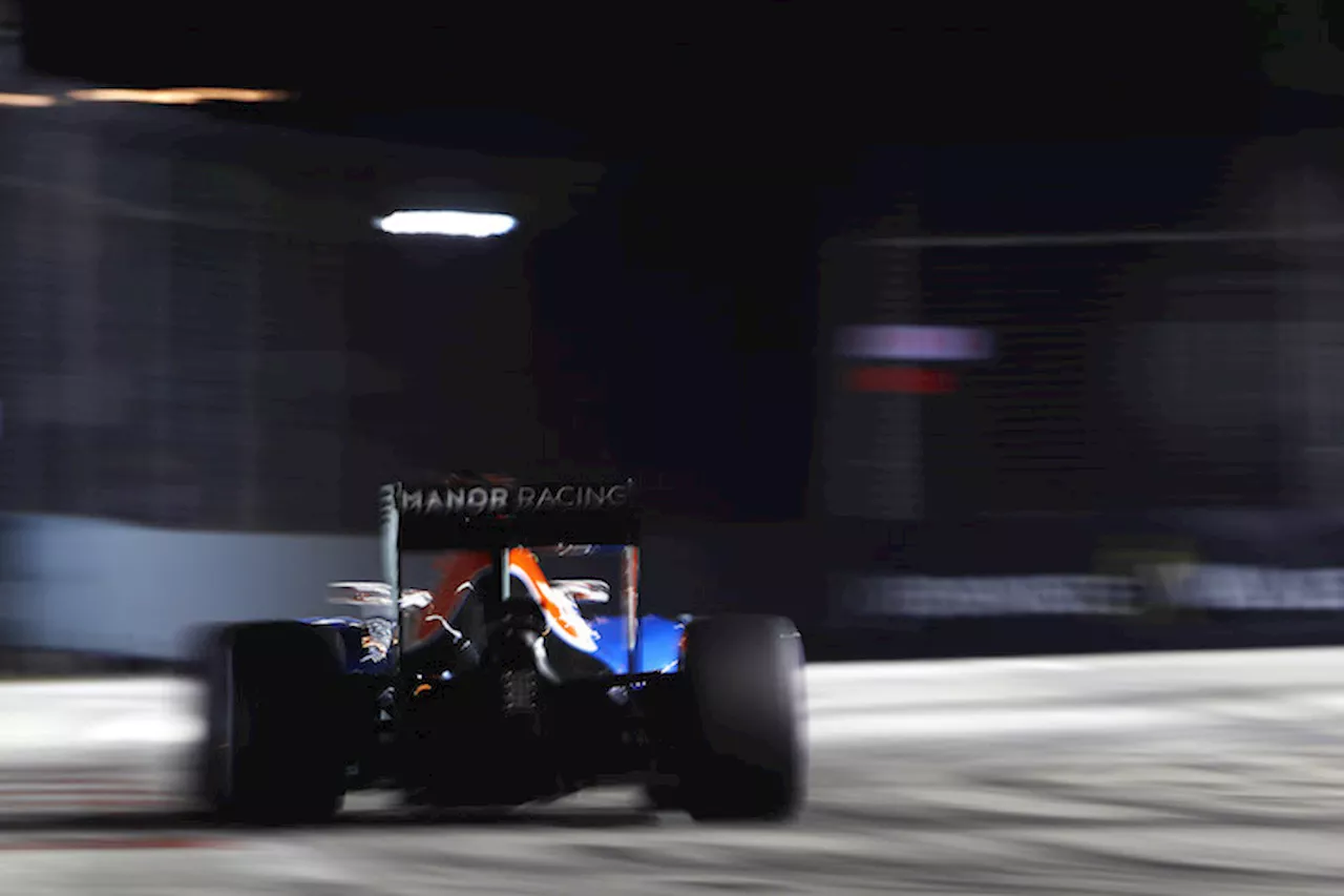 Manor-Fahrer Wehrlein in Singapur chancenlos