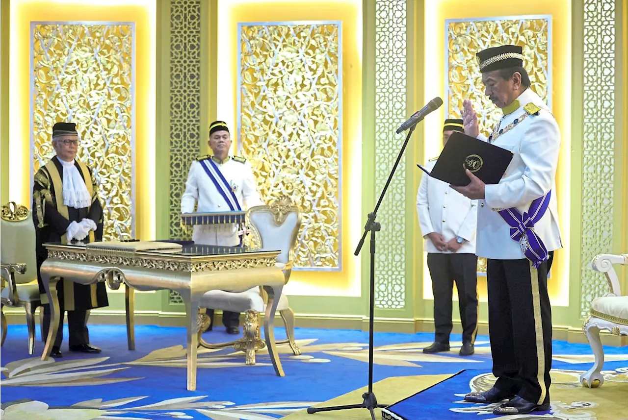 Tun Musa Aman Sworn in as 11th Yang di-Pertua Negeri of Sabah