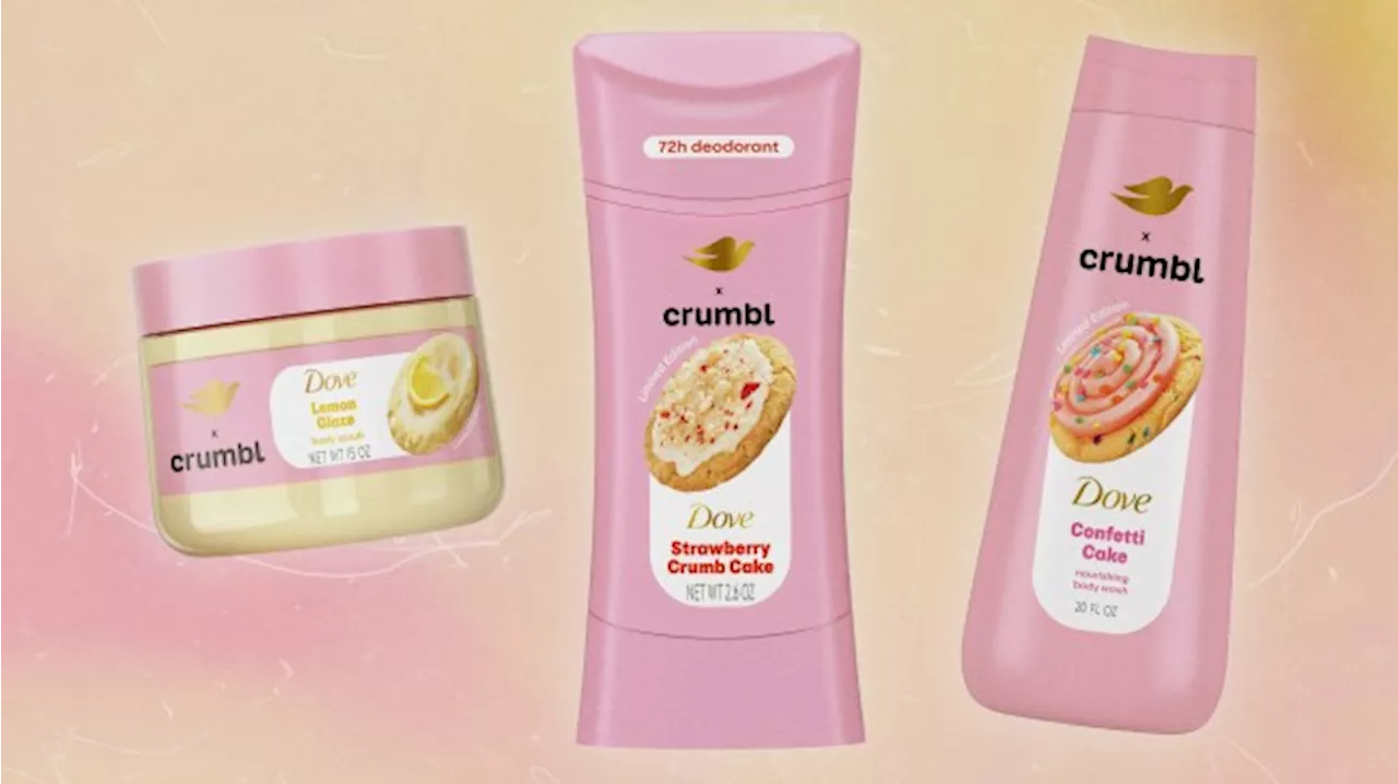 The Dove x Crumbl Collection Just Launched Exclusively at Walmart & Everything Is Under $10