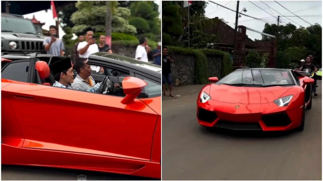 Viral Gus Iqdam Naik Lamborghini Milik Bupati Jepara