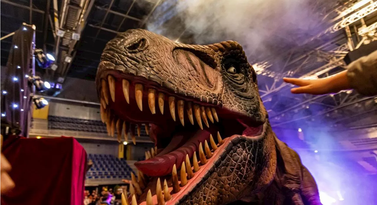 Des Dinosaures envahissent l'Arkea Arena de Bordeaux