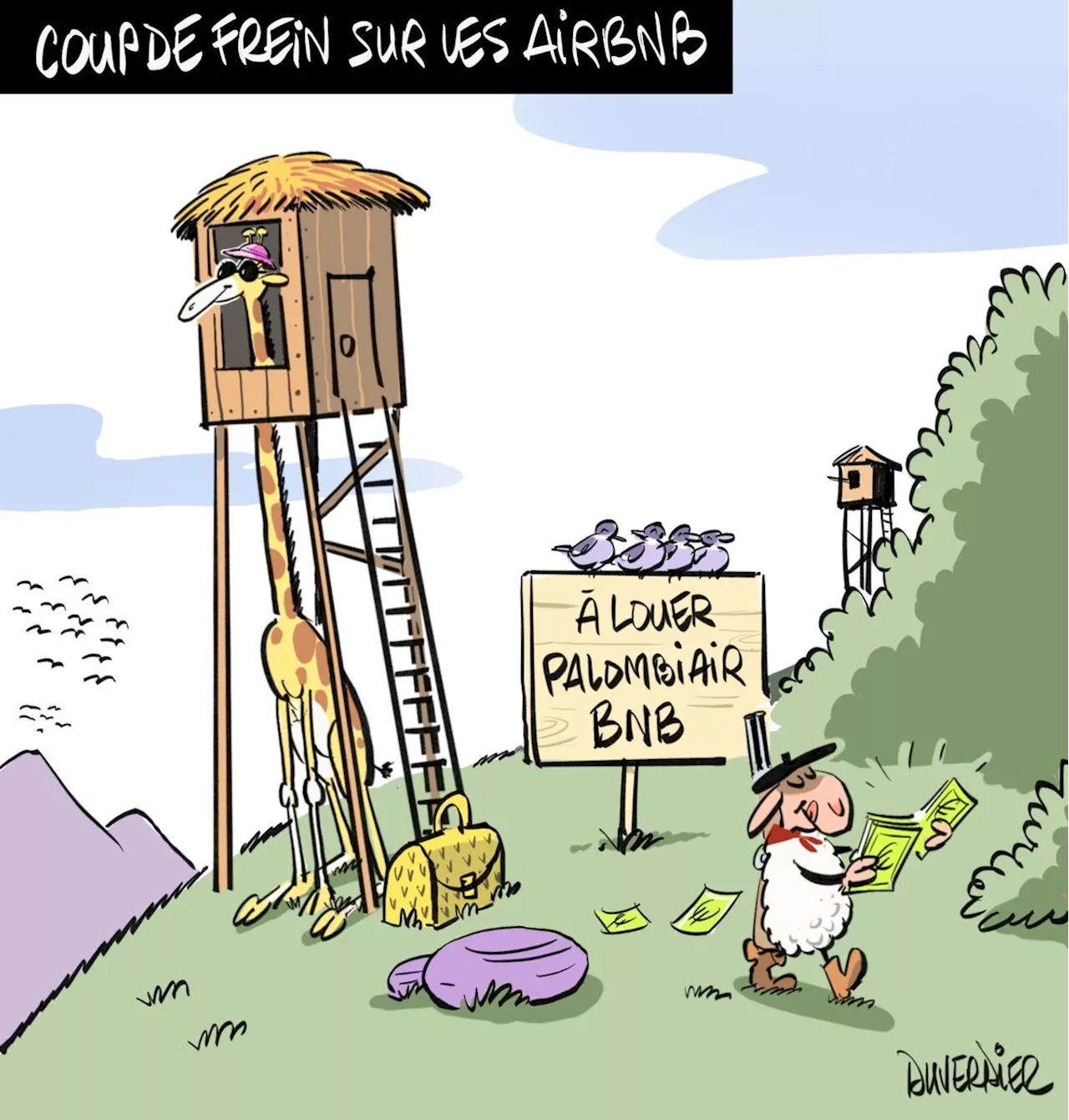 Pays basque : l’année 2024 vue par le dessinateur Jean Duverdier