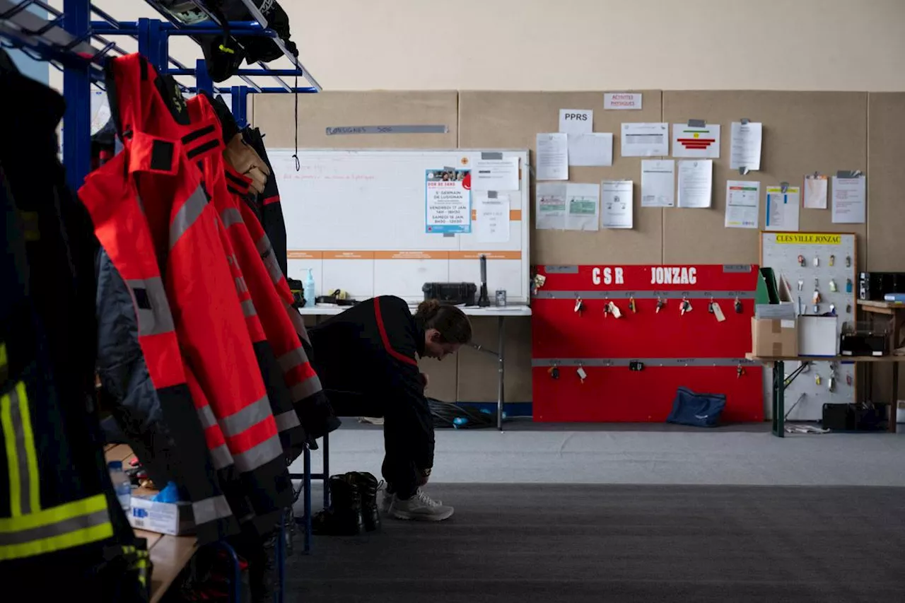 Pompiers de Jonzac Adaptent: Gymnase devient Caserne Provisoire