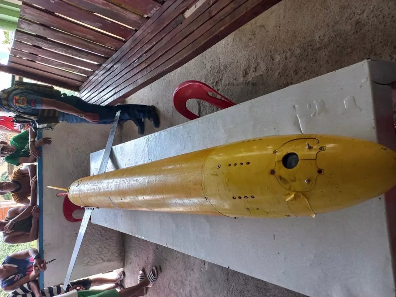 Chinese submarine drone fished out of waters off Masbate