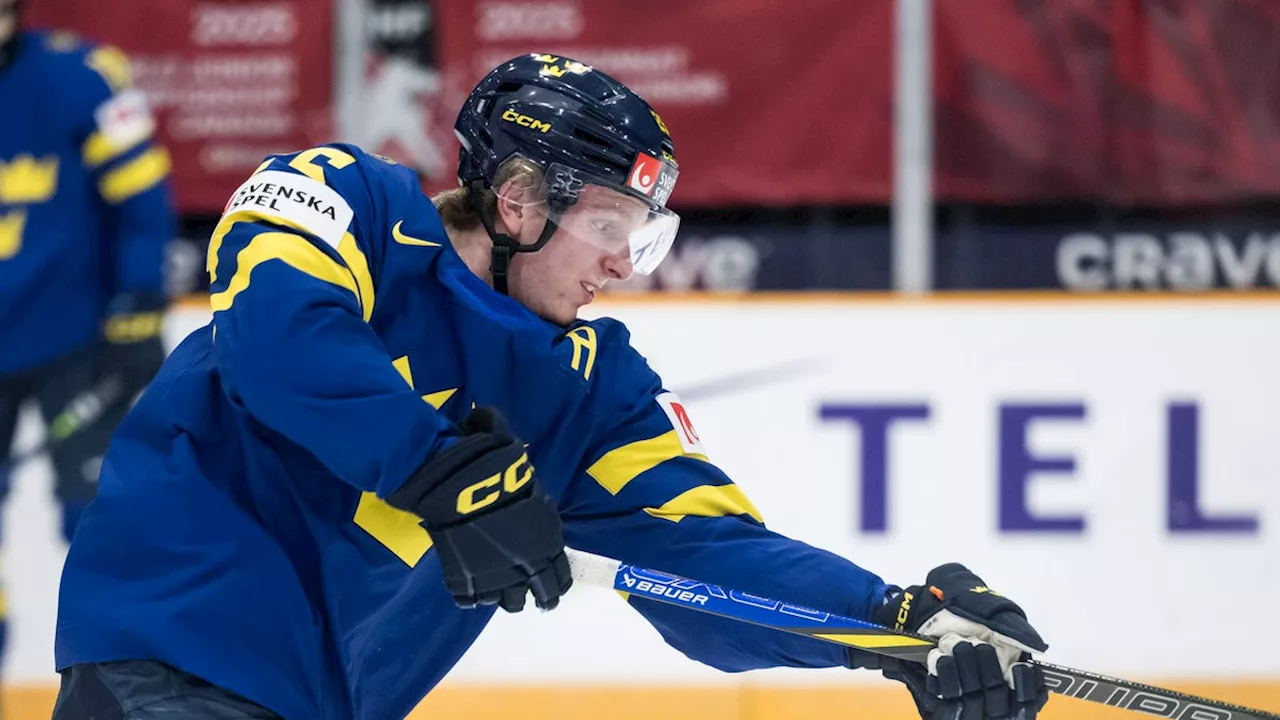 Juniorkronorna mot Lettland i kvartsfinal