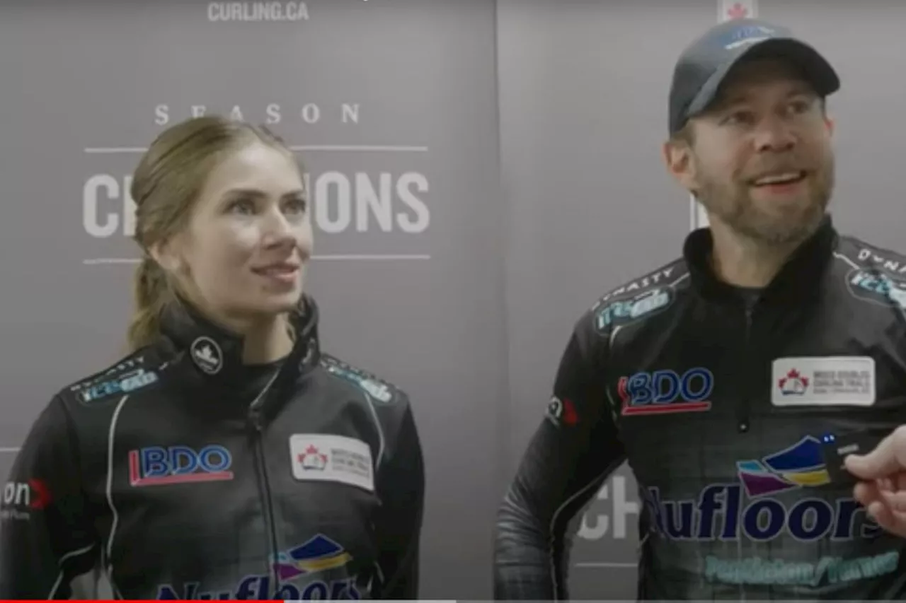 Vernon Father-Daughter Duo Clinch Playoff Spot at Canadian Mixed Doubles Curling Trials