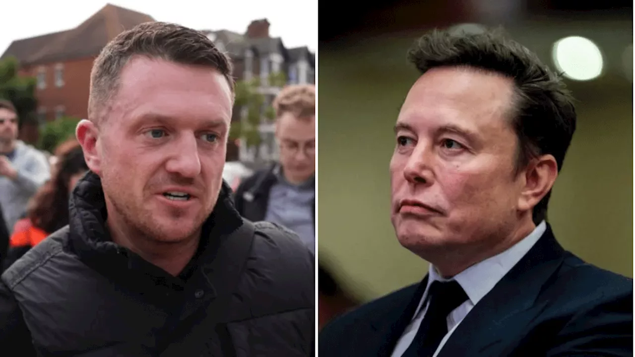 Musk Calls for Release of Tommy Robinson, Sparks Controversy