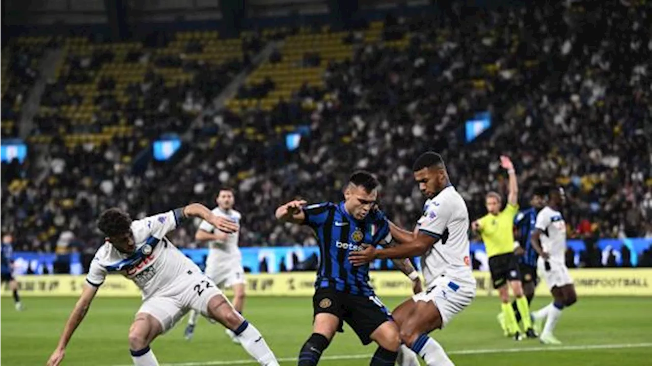 Supercoppa Italiana: Inter batte l'Atalanta a Riyadh