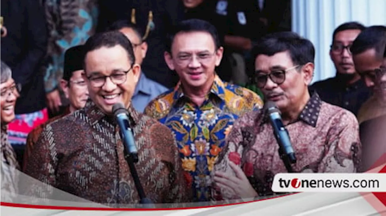 Anies Baswedan dan Ahok Berbisik, Ada Apa?