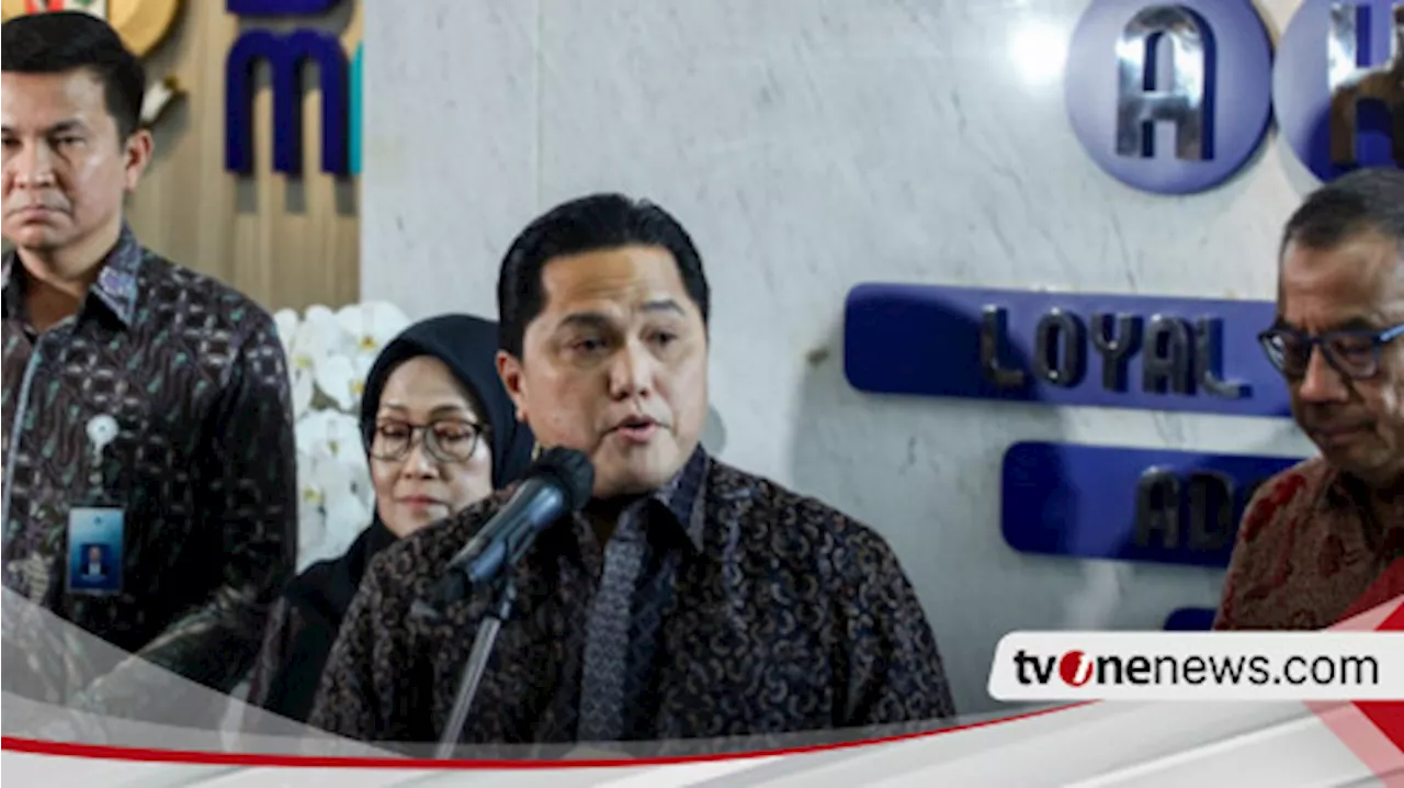 Menteri BUMN Erick Thohir Tinjau Keselamatan Penerbangan Jelang Lebaran