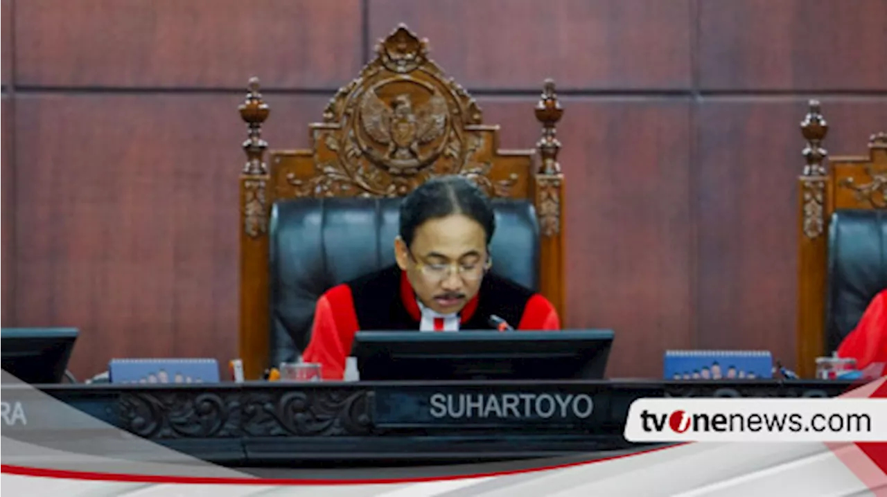 MK Tolak Gugatan Ambang Batas Pencalonan Presiden dan Wakil Presiden