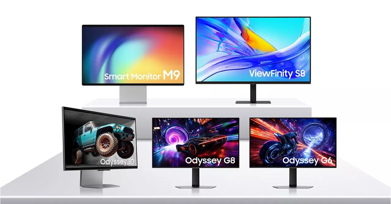 Samsung Unveils New Odyssey OLED Monitors at CES 2025