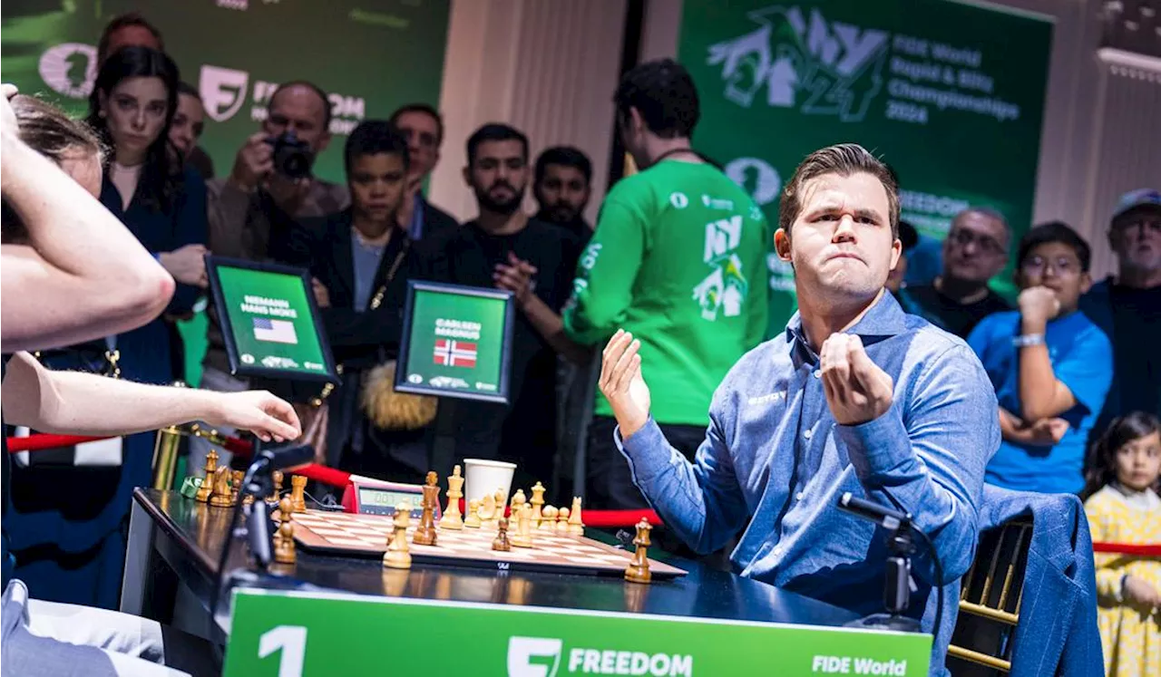 Magnus Carlsen svarer på påstander om avtalt spill: