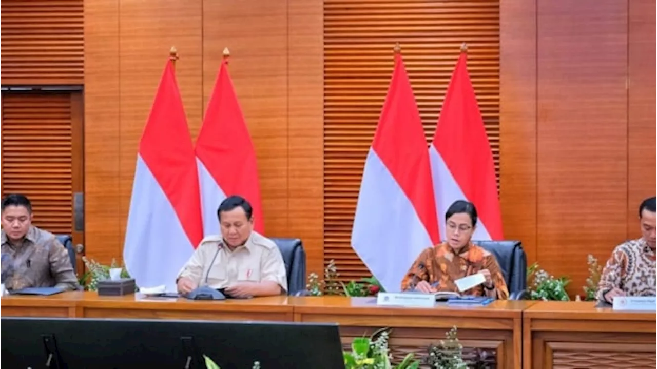 Presiden Prabowo Kunjungi Kemenkeu, Tinjau Penutup APBN 2024