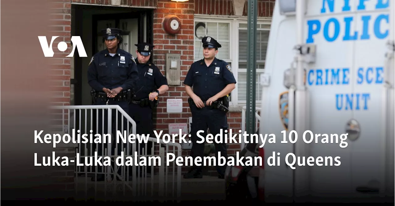 Penembakan di Luar Klub Malam di Queens Luka 10 Orang