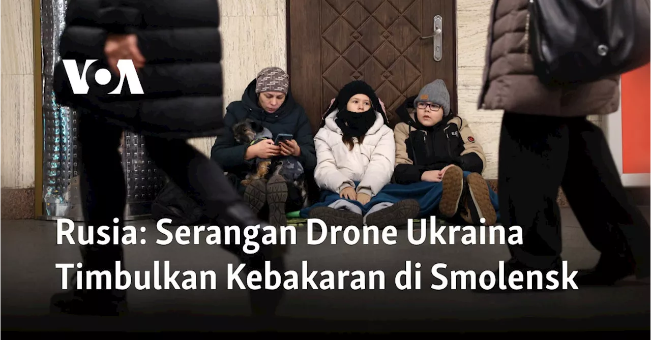 Serangan Drone dan Rudal Menuju Rusia dan Ukraina