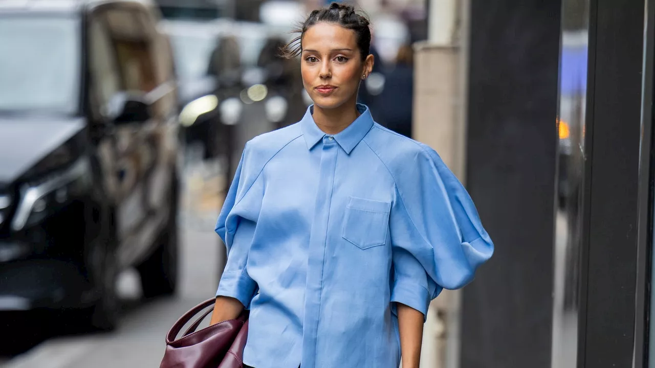 Cómo llevar blusas oversize siguiendo las tendencias de Primavera-Verano 2025