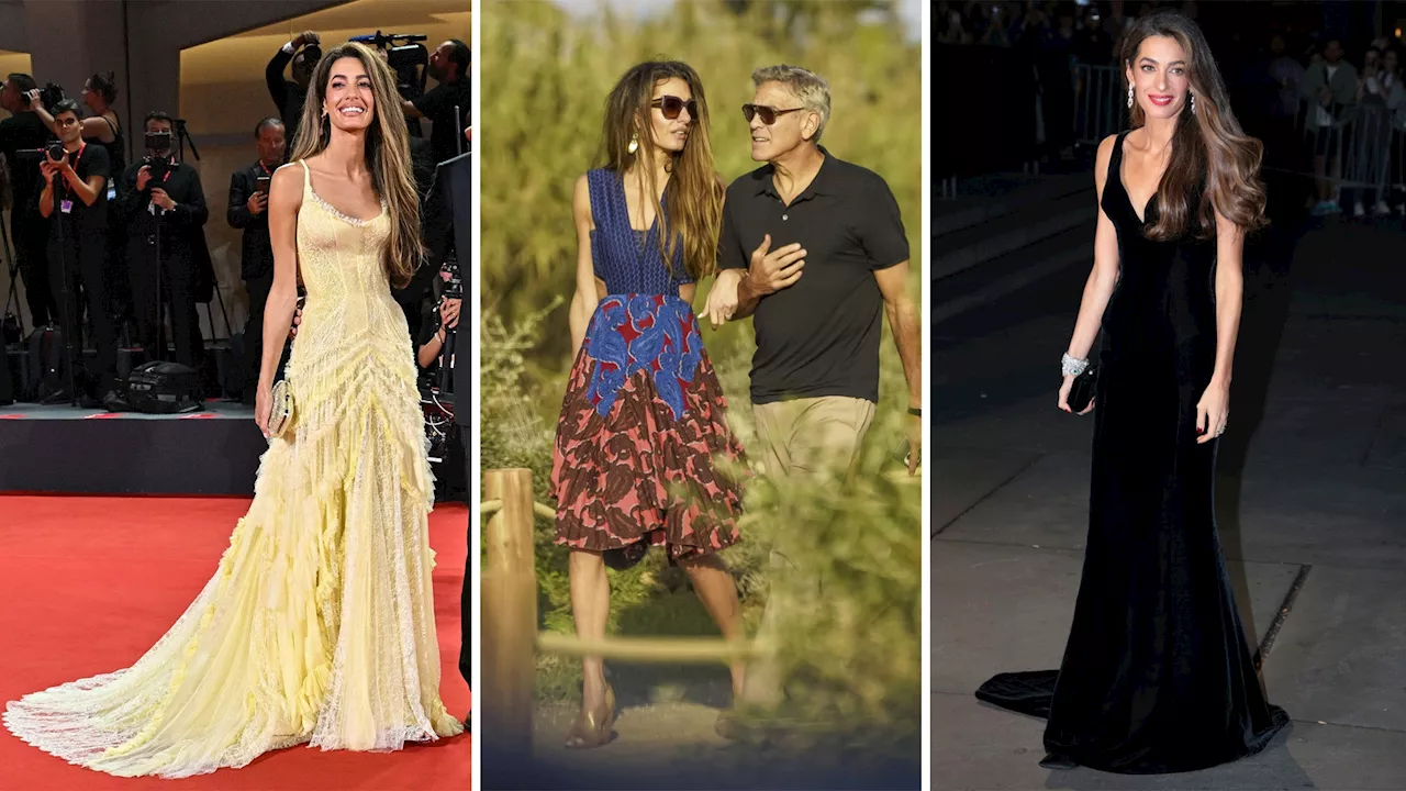 Los mejores looks de Amal Clooney en 2024