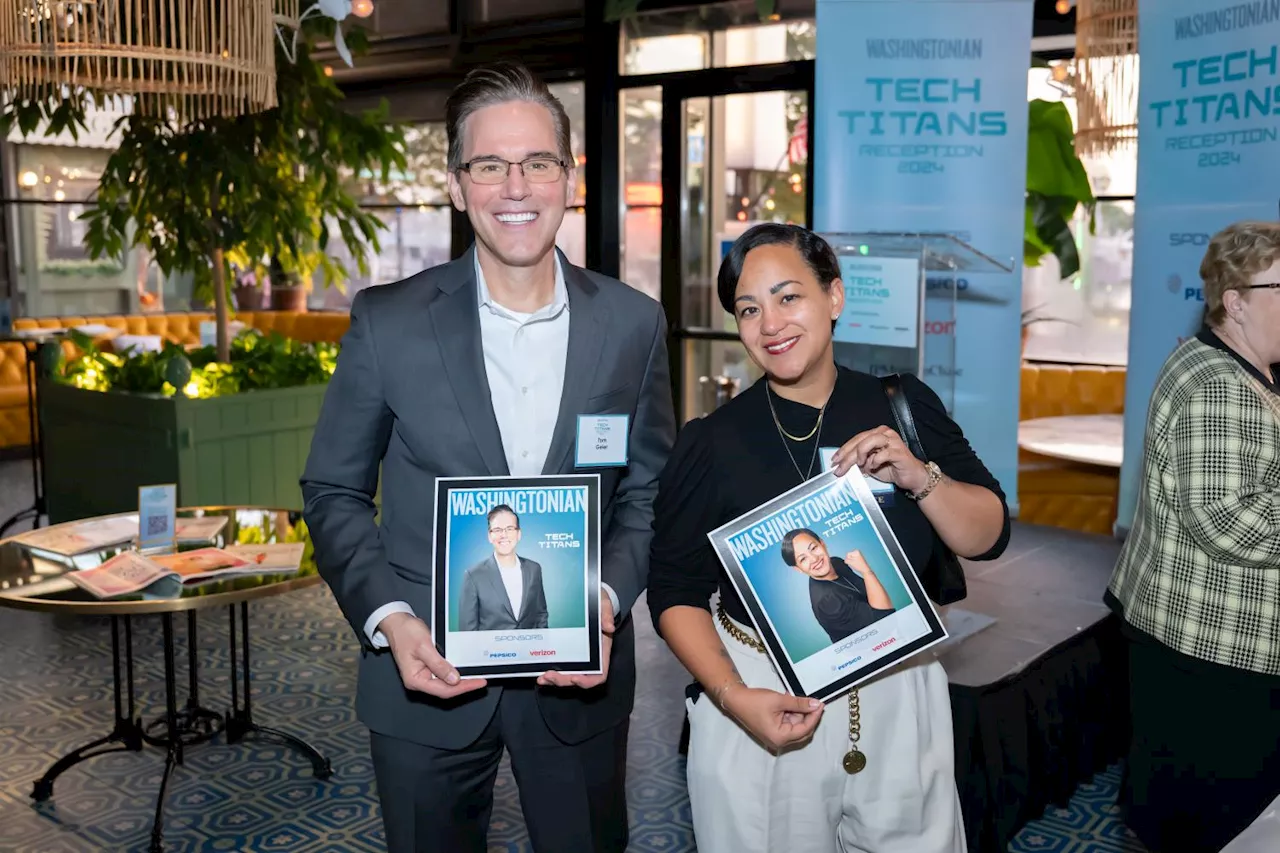 DC Tech Leaders Gather at ilili Restaurant to Celebrate Being Named Washingtonian's Tech Titans