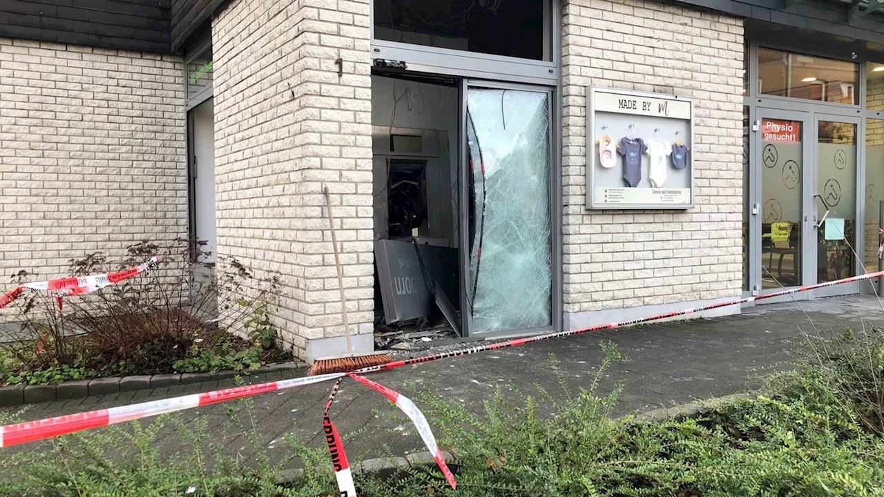 Geldautomatensprengung in Lichtenau - Fahndung nach Tätern