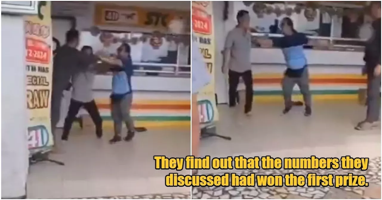 Viral Video Shows Friends Fighting After One Forgets Winning Lottery Ticket