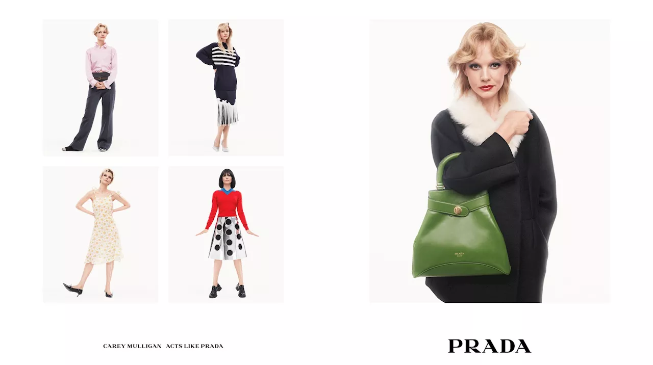 EXCLUSIVE: Prada Taps Carey Mulligan for Spring 2025 Campaign