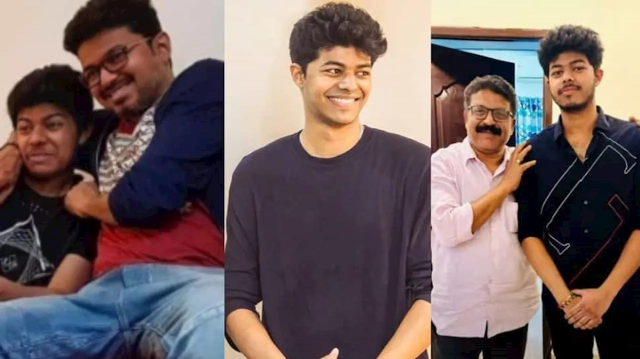 விஜய் மகன் ஜேசன் சஞ்சய் - அஜித் மேனேஜருடன் புகைப்படம் வைரலாகி வருகிறது!