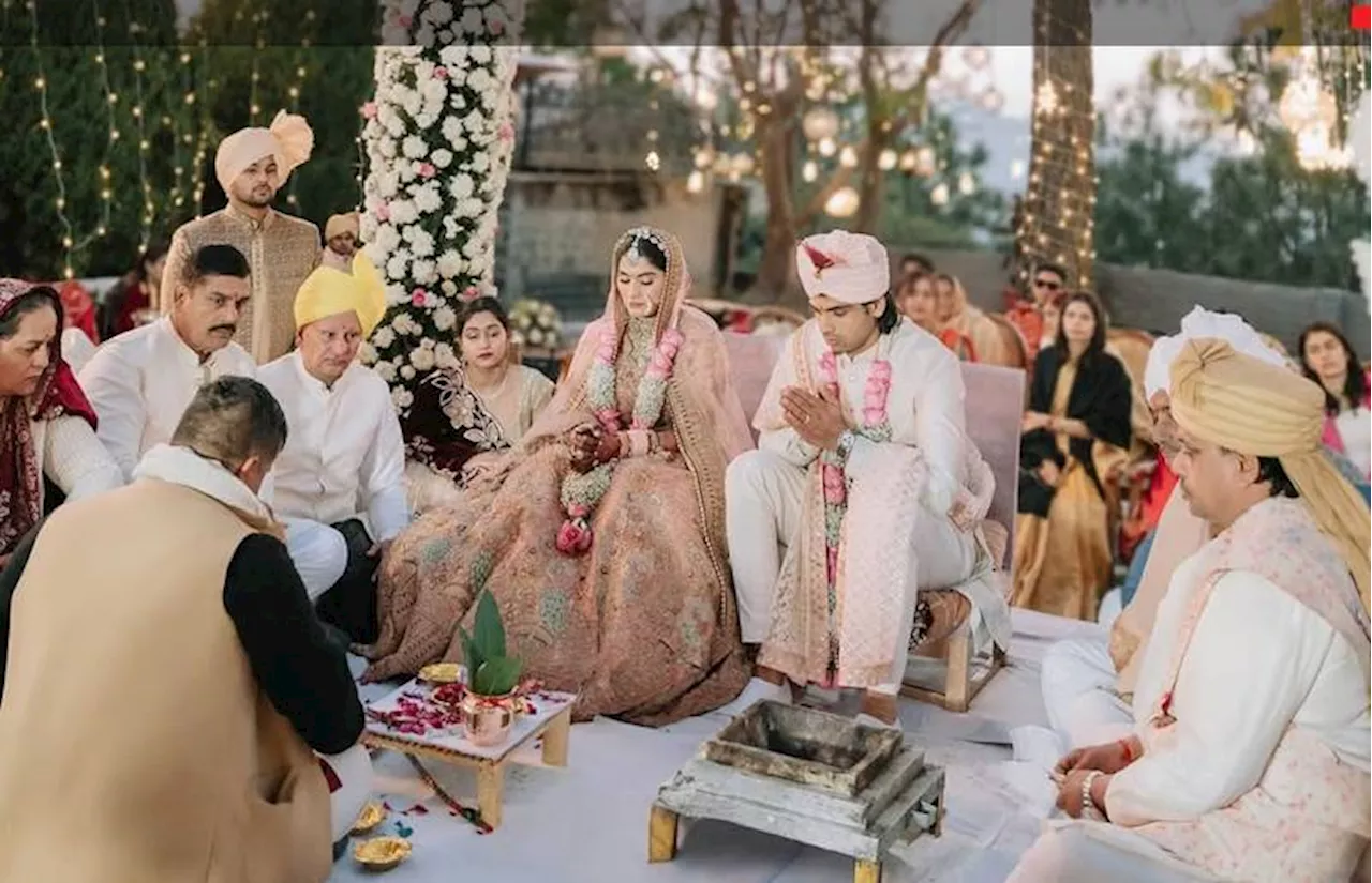 Indian Olympian star Neeraj Chopra ties the knot with Himani