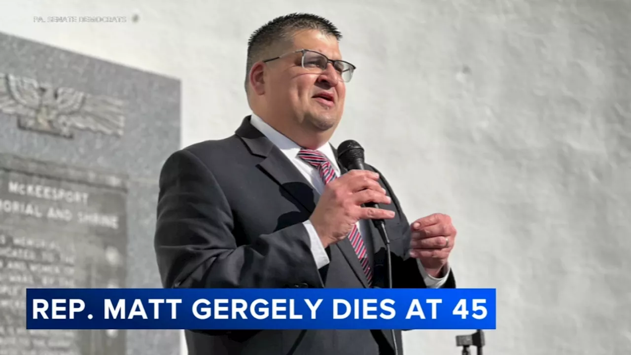 Pennsylvania Representative Matt Gergely Dies at 45