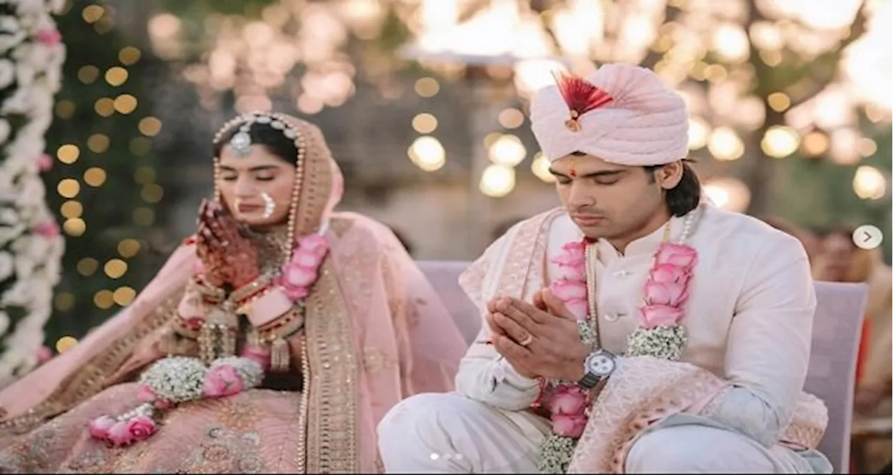 Arshad Nadeem competitor Neeraj Chopra ties the knot with Himani Mor