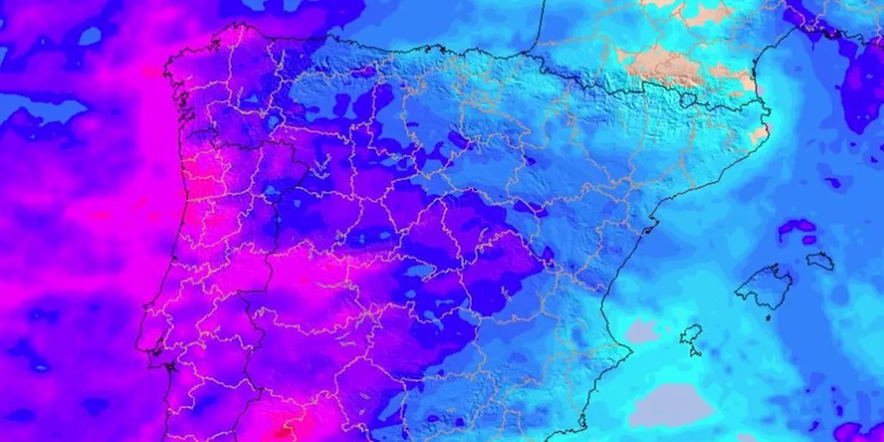 La Aemet avisa de la llegada de la fuerte borrasca Garoé a España: lluvia, nieve y viento en estas comunida...