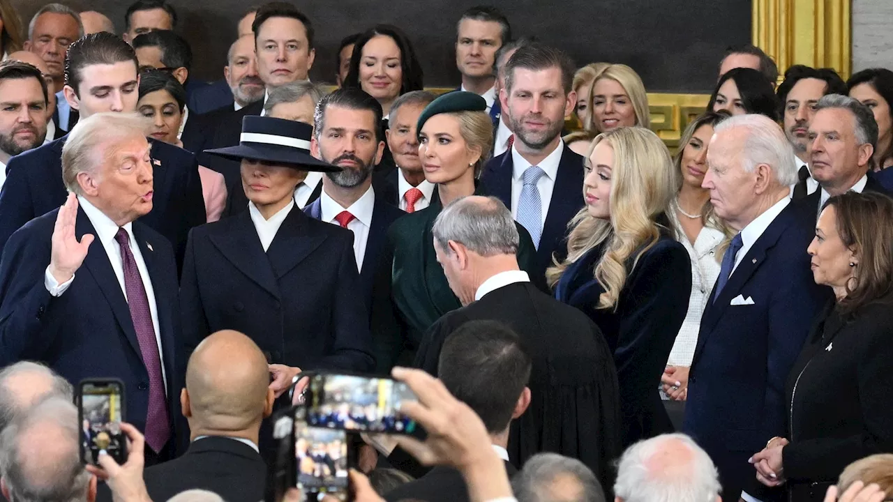 Trump Family Reunites for Donald Trump's Second Inauguration