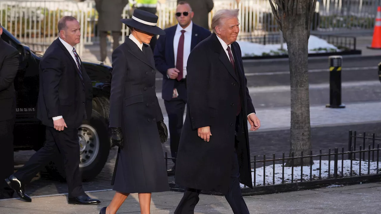 Melania Trump Makes Her Return as First Lady, Style Takes Center Stage at Inauguration