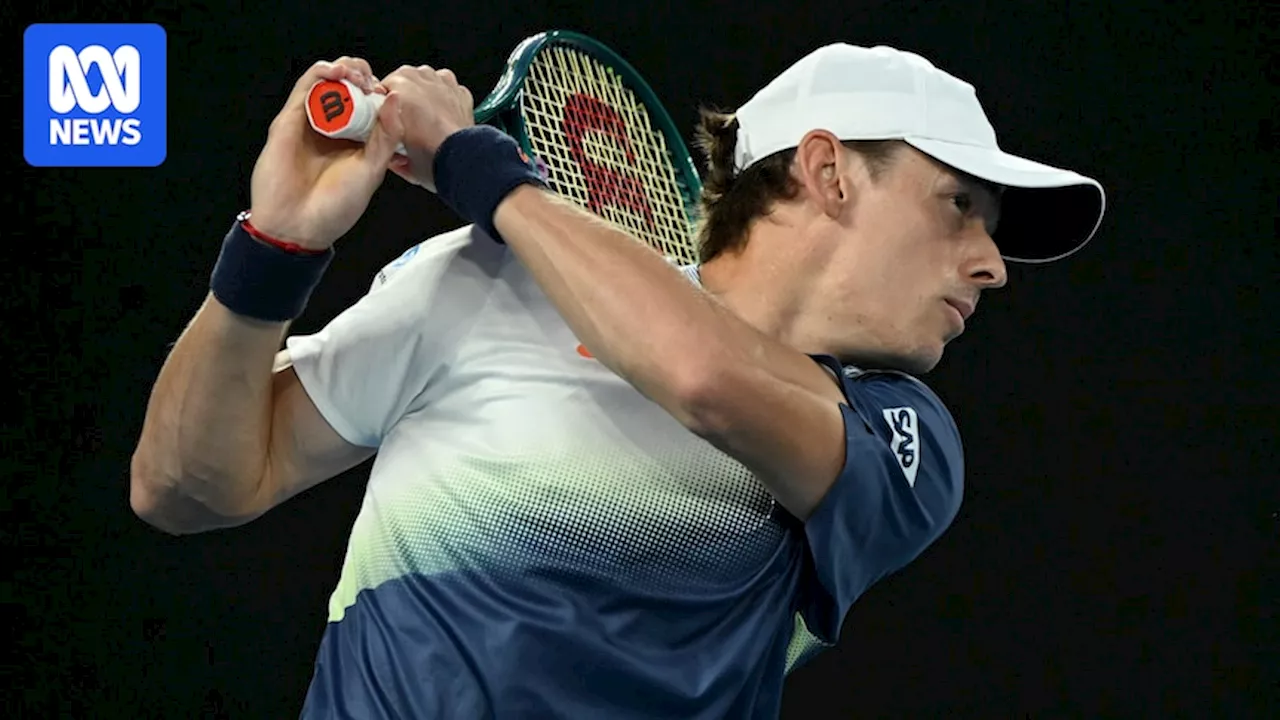 Australian Open live: Alex De Minaur takes on American giant-killer