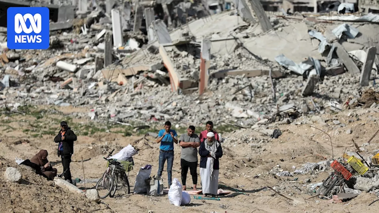 Palestinians return to their homes in Gaza after ceasefire to find rubble