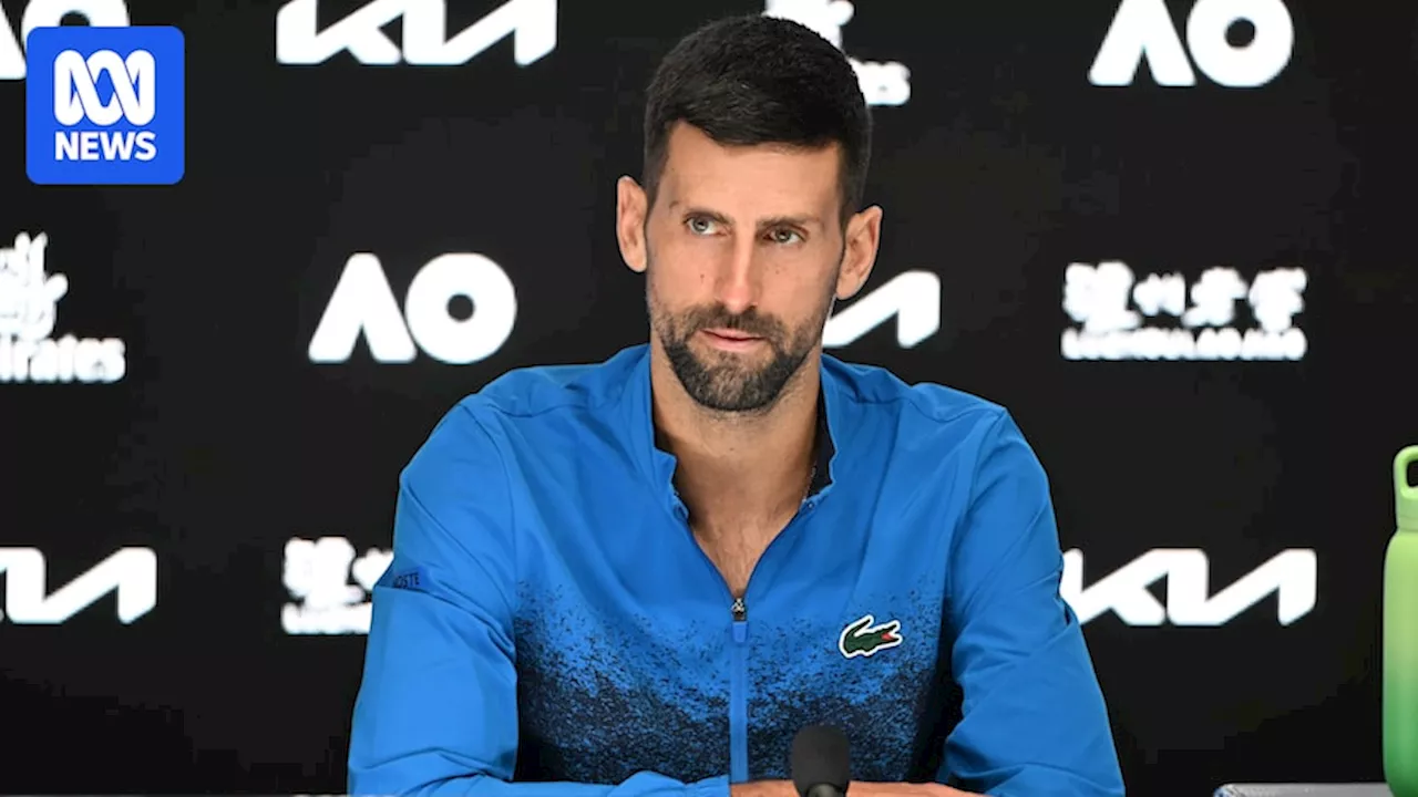 Tony Jones apologises to Novak Djokovic over Australian Open comments that sparked interview boycott