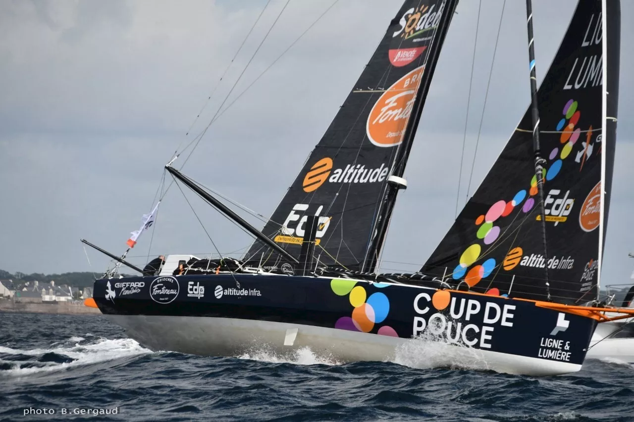 Skipper Manu Cousin frôle la catastrophe lors du Vendée Globe