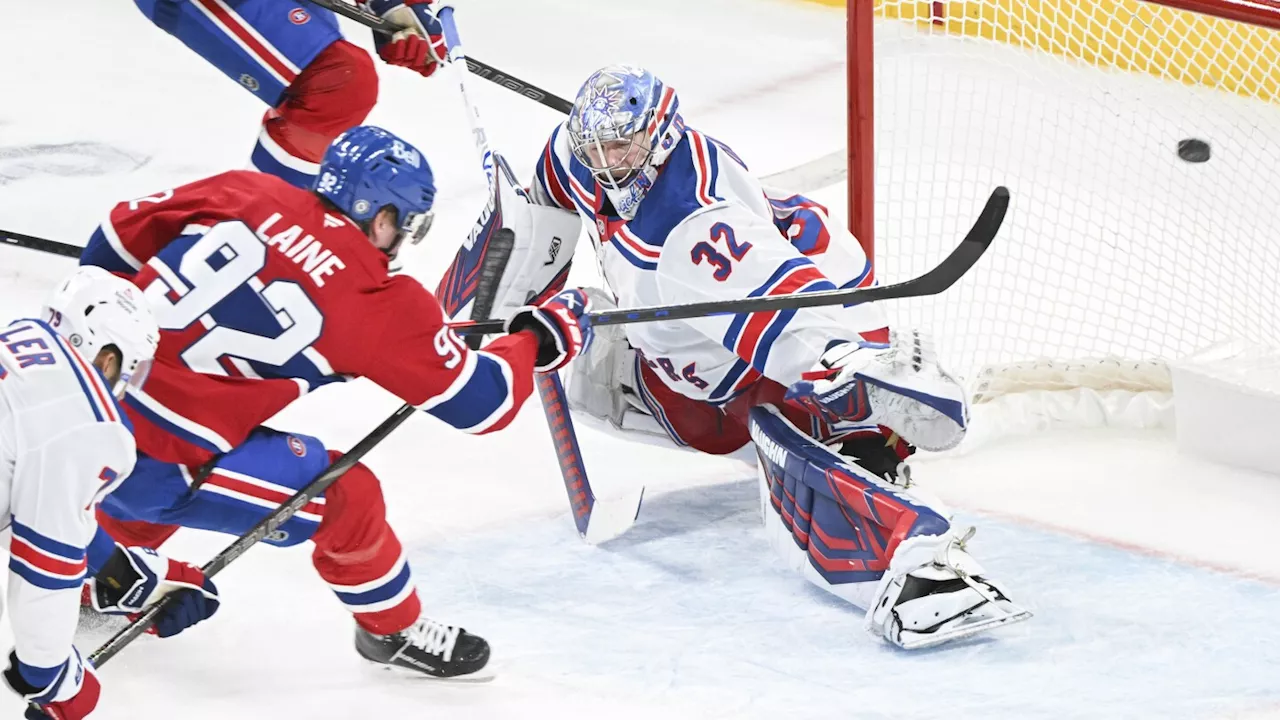 Laine scores in OT to give Canadiens 5-4 win over Rangers